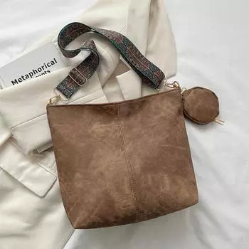 Винтажная женская сумка через плечо для поездок на работу, большая вместимость, повседневные сумки через плечо, сумки и кошельки из искусственной кожи, дизайнерская сумка-тоут 31x26x10cm