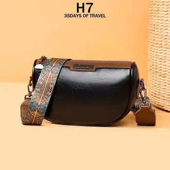 Винтажная женская сумка через плечо Yogodlns в роскошном стиле. коричневый