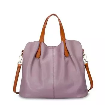 Винтажная женская сумка из искусственной кожи, дизайнерская сумка на плечо известного бренда для женщин, основная женская сумка большой вместительности розовый