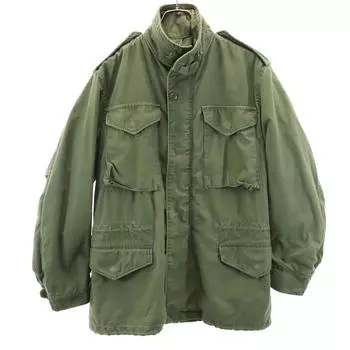 ВИНТАЖНАЯ ПОЛЕВАЯ КУРТКА M65 АРМИИ США 60-х 70-х годов, хаки, военная, мужская, б/у