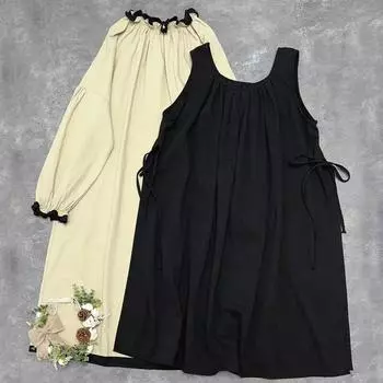 Винтажное французское свободное повседневное винтажное платье из двух частей с оборками, весенние универсальные женские платья с хлопковыми вставками One Size бежевый