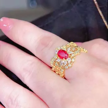 Винтажное кольцо на палец CMM AAA с цирконием Pave, большое регулируемое золотое обручальное кольцо, аксессуары для бижутерии золотой