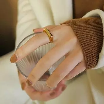 Винтажное кольцо унисекс из чистого полированного титана, плоская поверхность, простой стиль, блеск, разные размеры, антикоррозийное, легкое, ювелирное украшение на палец US 9 серебряный