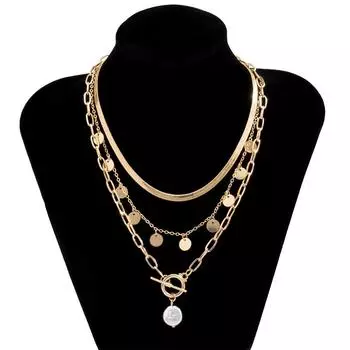 Винтажное нерегулярное кулон-колье с искусственным жемчугом, ожерелье, женское свадебное ожерелье в виде змеи, ювелирные изделия на шею золотой