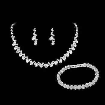 Винтажное платье, колье, комплект сережек, аксессуары для часов, элегантные аксессуары для званого ужина. серебряный