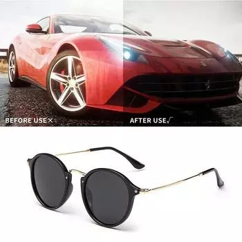 Винтажное покрытие Мужские и женские зеркальные очки Круглые уличные ретро-очки с защитой UV400 Аксессуары для солнцезащитных очков 6