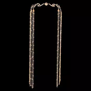 Винтажное украшение для волос из кристалла в форме капли воды, украшение на лоб, подвеска для центра бровей, повязка на голову с кисточкой 1