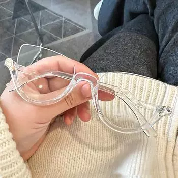 Винтажные анти-синий свет оптические бриллиантовые очки кошачий глаз женские для женщин роскошный бренд дизайнерская оправа для очков B1