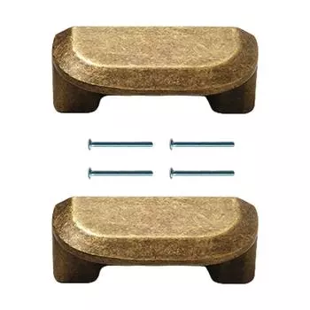 Винтажные Антикварные Бронзовые Ручки для Дверей Шкафов, Набор из 2 шт. Винтажные Дизайны для Домашнего Декора и Реставрации Мебели T1