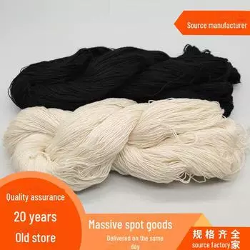 Винтажные черно-белые нитки для квилтинга: Плотный многониточный хлопок для ручного шитья