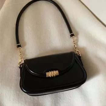 Винтажные черные сумки на ремне, кошелек для женщин, ретро, искусственная кожа, шикарная повседневная сумка, женская, элегантная, горячая, для девушек, сумка-мессенджер, новая