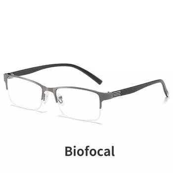 Винтажные деловые бифокальные очки для чтения для мужчин и женщин, очки с прогрессивным зрением и защитой от синего света, очки с диоптриями + 1,0 ~ + 4,0 350