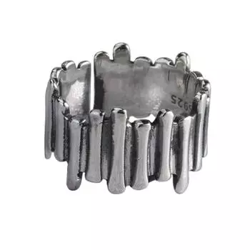 Винтажные геометрические кольца из нержавеющей стали для женщин и мужчин Винтажные геометрические кольца Женское кольцо