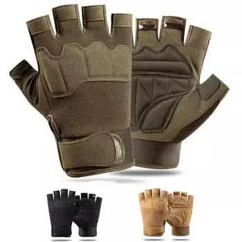 Винтажные гоночные перчатки, противоскользящие перчатки с полупальцами, аксессуары для мотоциклетного оборудования XL зелёный