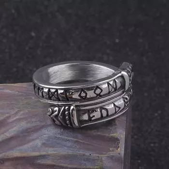 Винтажные готические кольца скандинавских викингов 7