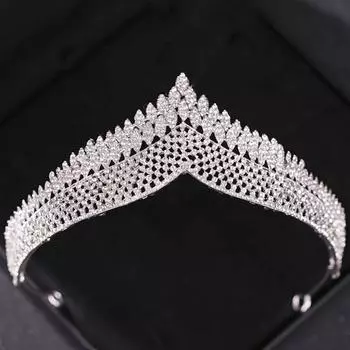 Винтажные хрустальные короны в стиле барокко и диадемы со стразами, корона для выпускного вечера, тиара, диадема для женщин, свадебные аксессуары для волос, ювелирные изделия