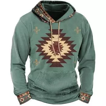 Винтажные индийские традиционные мужские толстовки с капюшоном, толстовка с капюшоном Ropa Hombre, повседневная свободная мужская одежда, уличная одежда, унисекс, пуловеры 100 4T