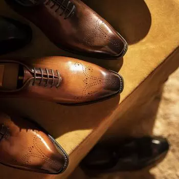 Винтажные итальянские мужские свадебные туфли из натуральной кожи, броги ручной работы, оксфордские туфли с заклепками, черные, коричневые, формальные туфли для мужчин 38 чёрный