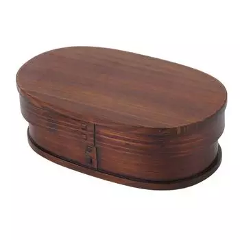 Винтажные контейнеры для ланча из натурального дерева, деревянные коробки для бенто 18*12*5,5 см