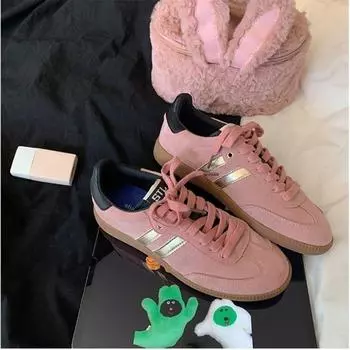 Винтажные кожаные туфли дерби, женские весенние универсальные повседневные спортивные туфли с круглым носком и шнуровкой в стиле колор-блок 35