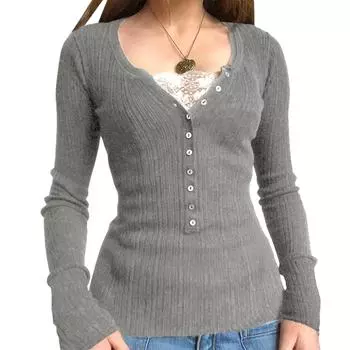 Винтажные кружевные лоскутные милые хлопковые футболки женские корейские модные пуговицы фея гранж Y2K одежда повседневные весенне-осенние топы в стиле ретро