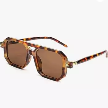 Винтажные квадратные солнцезащитные очки для женщин и мужчин, классические ретро стильные солнцезащитные очки в оправе UV400, очки