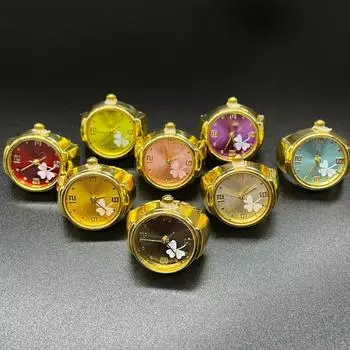 Винтажные кварцевые часы в стиле панк, кольца для пар, женщин и мужчин, крутые эластичные кольца в стиле хип-хоп для часов, индивидуальные аксессуары в стиле хип-хоп белый