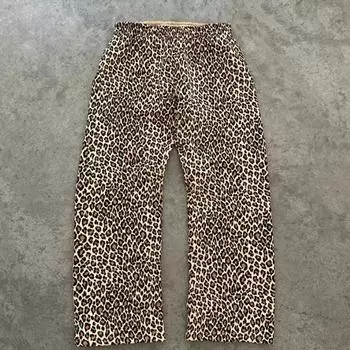 Винтажные леопардовые толстовки с капюшоном Y2k с принтом животных, объемные толстовки с капюшоном, пуловеры, ретро-гранж, хип-хоп, уличная одежда S