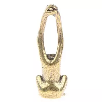 Винтажные медные фигурки обезьян с длинной рукой, миниатюрные настольные украшения, орнамент