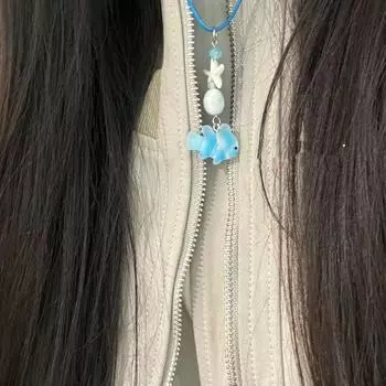 Винтажные милые ожерелья с подвеской в виде рыбы-клоуна для женщин и мужчин, универсальные простые классные парные колье-чокер, ювелирные аксессуары, подарки A2