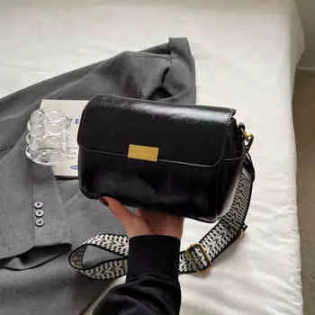 Винтажные мягкие кожаные женские сумки через плечо осень-зима с широким плечевым ремнем, женская модная сумка-подушка