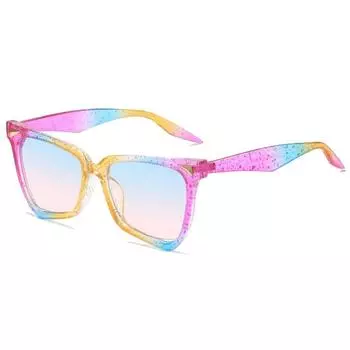 Винтажные нестандартные солнцезащитные очки «кошачий глаз», дизайнерские солнцезащитные очки для женщин, женские персонализированные цветные очки, очки