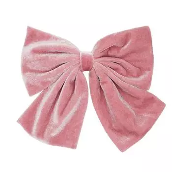 Винтажные однотонные большие бархатные заколки-банты для женщин и девочек, милые универсальные заколки для волос, темпераментные аксессуары для волос