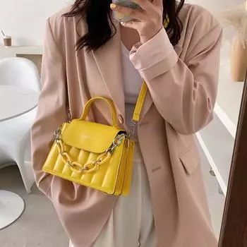 Винтажные однотонные модные сумки через плечо для женщин, сумка-мессенджер с клапаном, маленькие сумки через плечо из искусственной кожи, женский кошелек