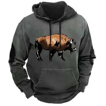 Винтажные пуловеры с капюшоном для мужчин, осенние мужские толстовки в стиле ретро, модная толстовка большого размера с длинным рукавом, повседневная мужская одежда, топы S