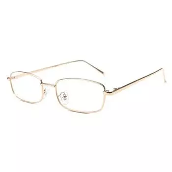 Винтажные японские очки Harajuku в серебряной оправе, женские очки без макияжа, модные металлические антисиние очки, мужские очки