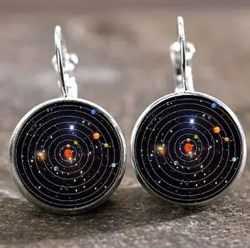 Винтажные расписные серьги из синтетического драгоценного камня в стиле совы, ретро, творческая личность, темперамент, материал из сплава, изысканный подарок для женщин и девочек