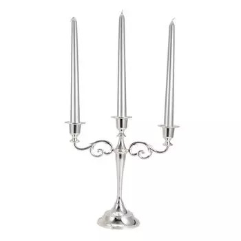 Винтажные романтические 3 подсвечника для украшения свадебного обеденного стола