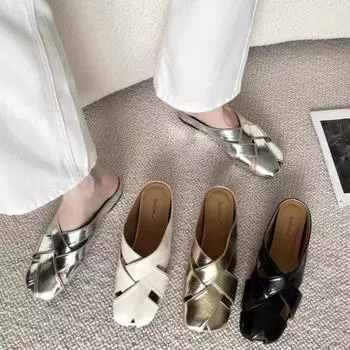 Винтажные сандалии 35 золотой