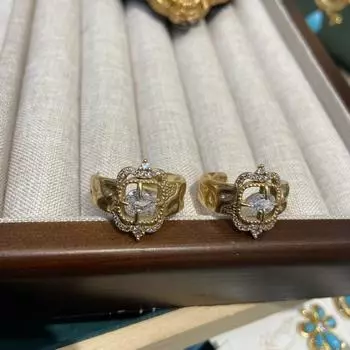 Винтажные серьги-гвоздики из серебра 925 пробы с полыми иглами и цветоустойчивостью в форме буквы C с инкрустированным цирконием и каплями воды, серьги-гвоздики с дизайном Sense INS