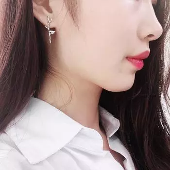 Винтажные серьги-гвоздики с изображением животных и птиц на ветке для женщин, простые серьги-гвоздики в стиле панк для вечеринок в богемном стиле, серьги Pendiente золотой