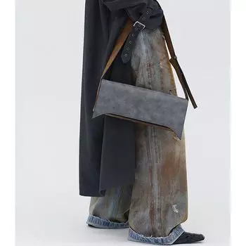 Винтажные серые сумки через плечо, женские сумки-кошельки в стиле ретро для девушек, повседневные сумки в стиле пэчворк, женские модные элегантные сумки