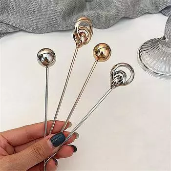 Винтажные шпильки в китайском стиле, палочки для волос для женщин, металлическая глазурь, вилка для волос, палочки для еды для женщин и девочек, ювелирные изделия, аксессуары A3