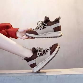 Винтажные спортивные туфли Forrest Gump De Training Shoes Женская обувь 35 чёрный