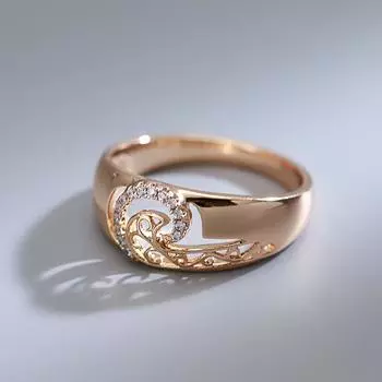 Винтажные текстурированные полые спиральные модные кольца с микроинкрустацией цирконом для женщин, геометрические ювелирные изделия для свадебной вечеринки 7