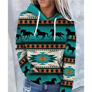 Винтажные толстовки с капюшоном, женская модная толстовка с цветочным принтом, пальто в стиле Харадзюку, женская толстовка с капюшоном, пуловер для спортзала, одежда для девочек, этническое пальто L