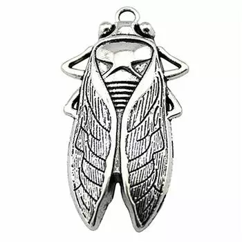 Винтажные украшения Подвески «Цикада» Популярные подвески для пар 2 шт.