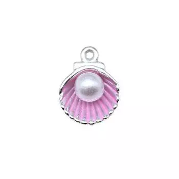 Винтажные украшения-подвески-ракушки Фурнитура ручной работы 10шт