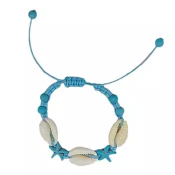 Винтажные украшения в стиле бохо, плетеный браслет ручной работы для женщин, дизайн ракушки, морская звезда, браслеты унисекс, ювелирные изделия, подарки A3