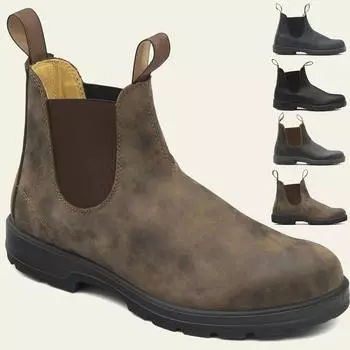Винтажные высокие кожаные ботинки Martin Boots 35 чёрный